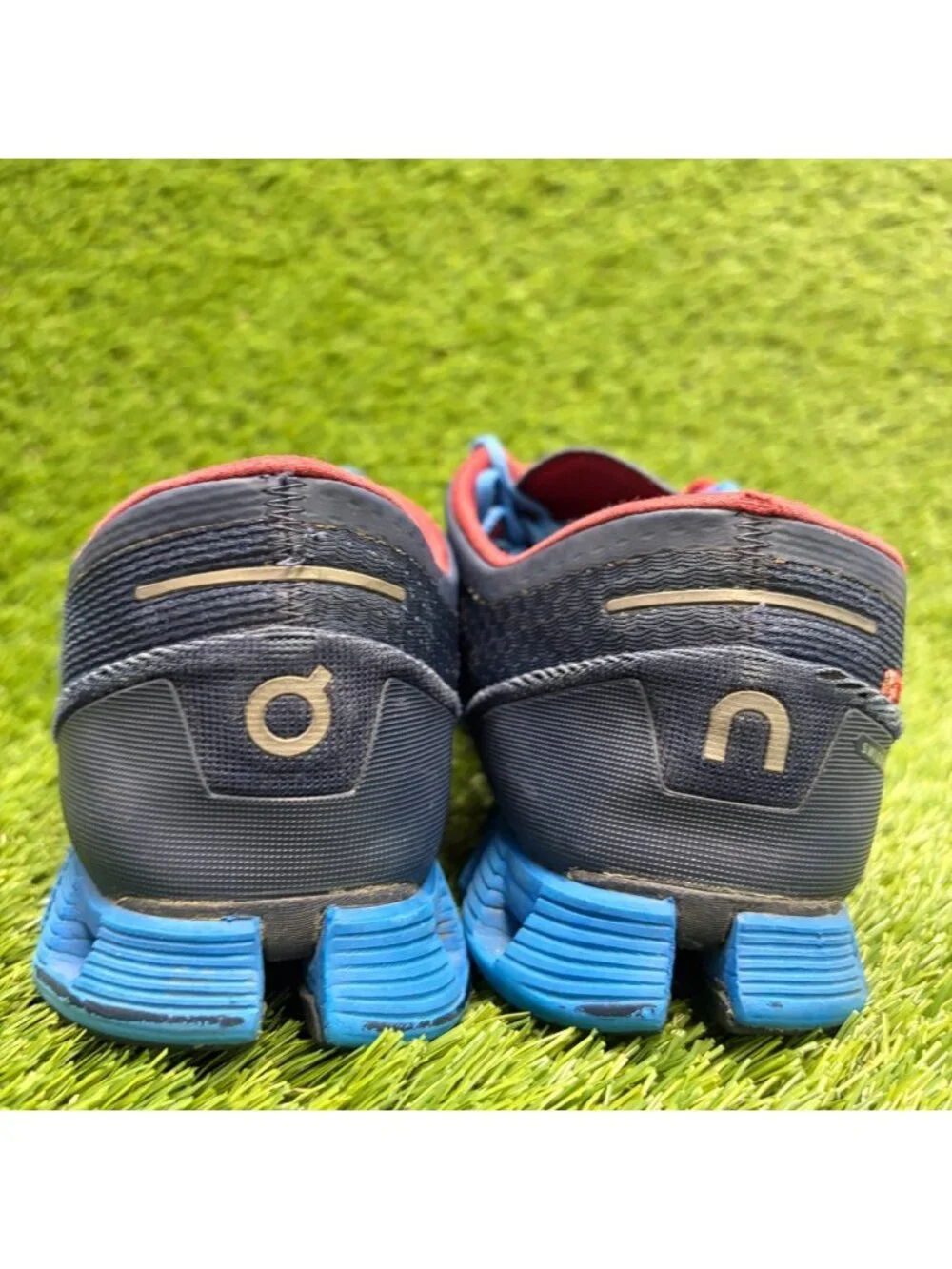 On Cloud X Mens Size 9.5 Navy Blue Athletic Running Walking Shoes Sneakers